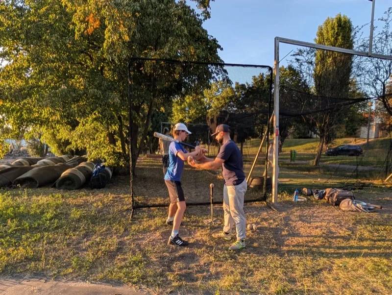 Aprendiendo a batear