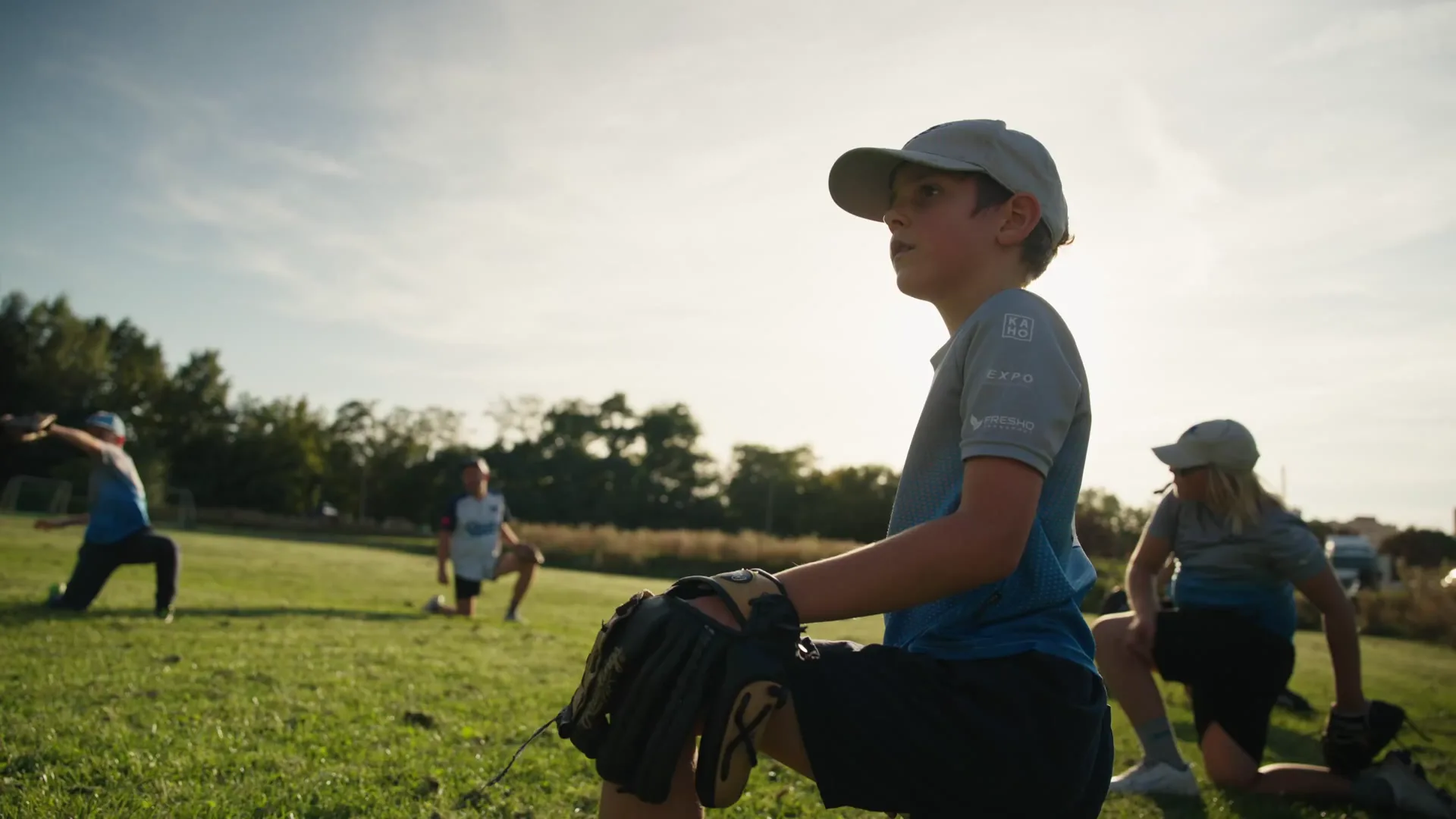 Kadr z filmu o klubie Goats Poznań Baseball na kanale Orły Sportu